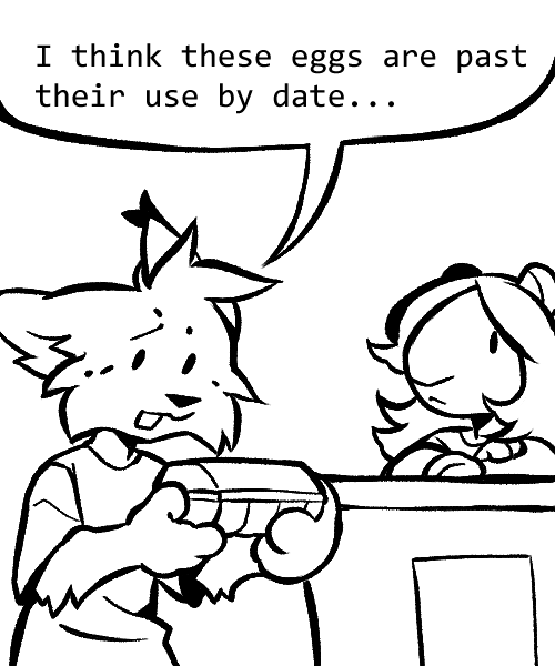 I think these eggs are past their use by date..