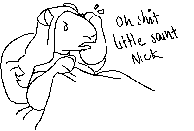 oh shit, little saint nick